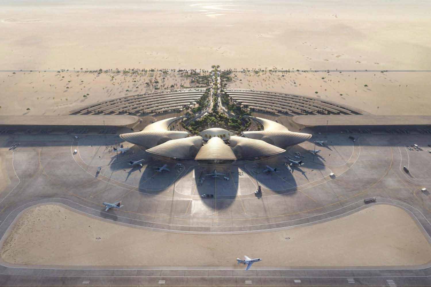 مطار البحر الأحمر الدولي — الجانب البري